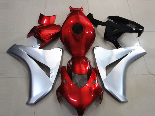 Silber & Candy Apple 2008-2011 CBR1000RR Motorrad Verkleidungen