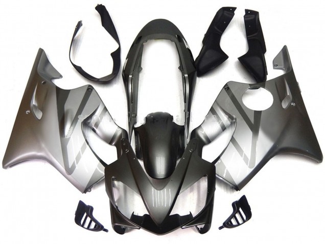 Silber & Glänzendes Grau 2004-2007 CBR600 F4i Motorrad Verkleidungen