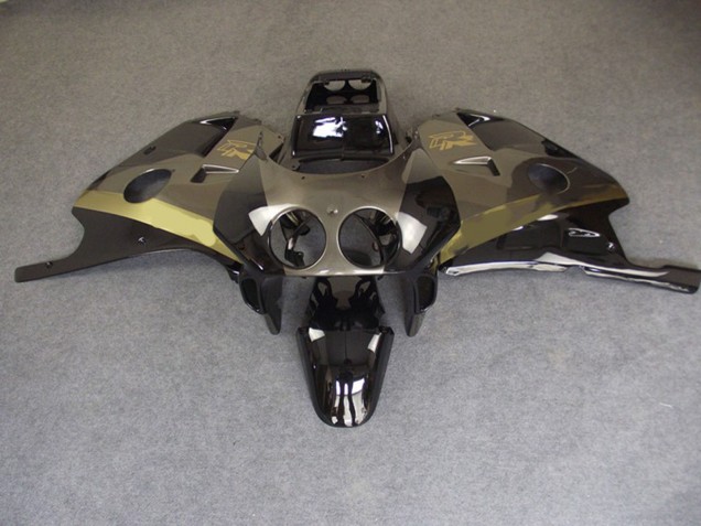 Silber Gold & Schwarz 1990-1998 CBR250RR Motorrad Verkleidungen