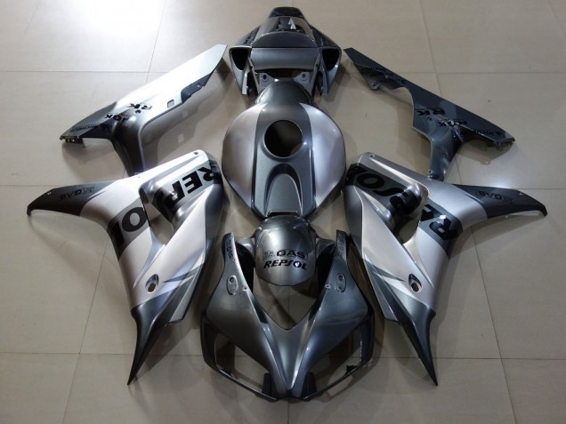 Silber Repsol Stil Design 2006-2007 CBR1000RR Motorrad Verkleidungen