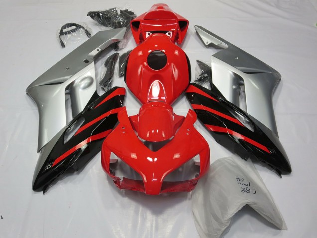 Silber Rot & Schwarz 2004-2005 CBR1000RR Motorrad Verkleidungen