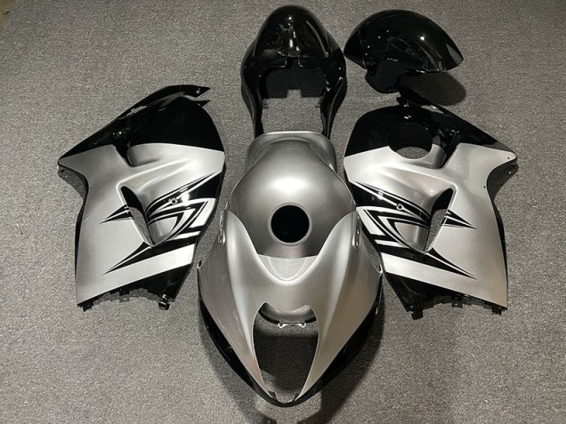 Silber & Schwarz 1997-2007 GSXR 1300 Motorrad Verkleidungen