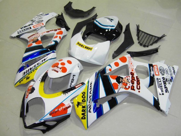 Spots 2007-2008 GSXR 1000 Motorrad Verkleidungen