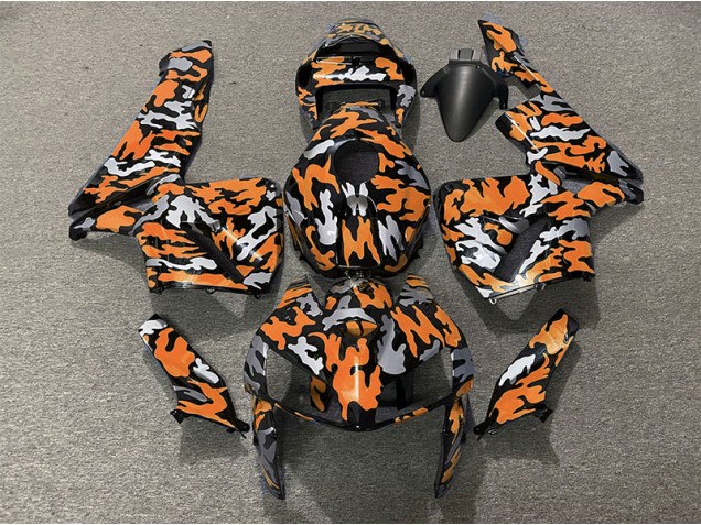 Tarnung & Orange 2005-2006 CBR600RR Motorrad Verkleidungen