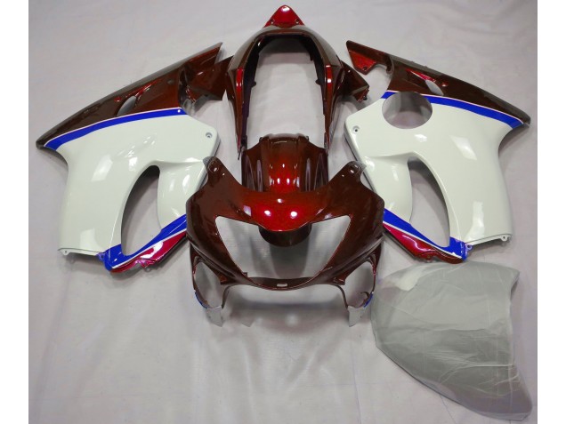 Tiefrot & Blau 1999-2000 CBR600 F4 Motorrad Verkleidungen