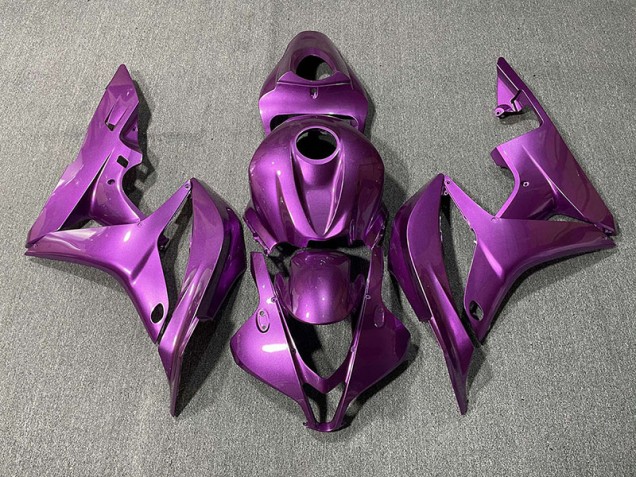 Violett Schlicht 2007-2008 CBR600RR Motorrad Verkleidungen