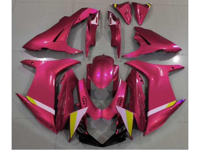 Vollglanz Candy Red 2011-2024 GSXR 600-750 Motorrad Verkleidungen