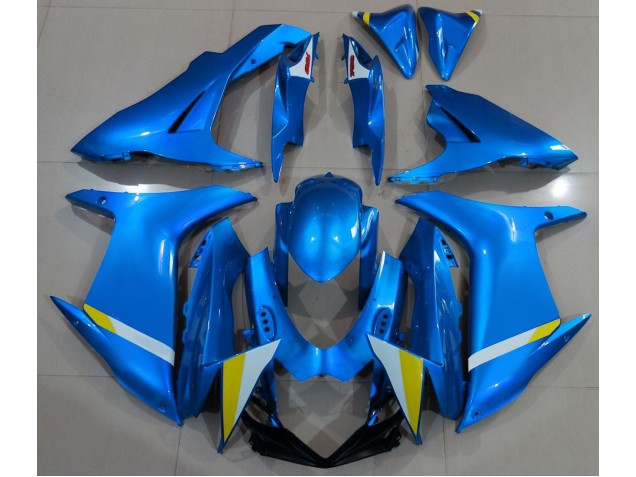 Vollglanz Hellblau 2011-2024 GSXR 600-750 Motorrad Verkleidungen