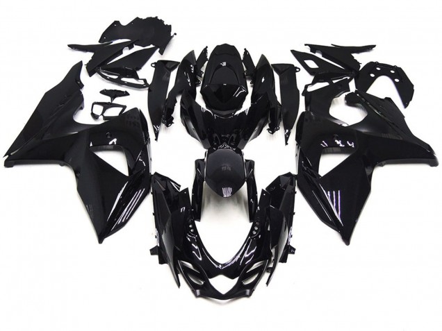 Vollglanz Schwarz 2009-2016 GSXR 1000 Motorrad Verkleidungen
