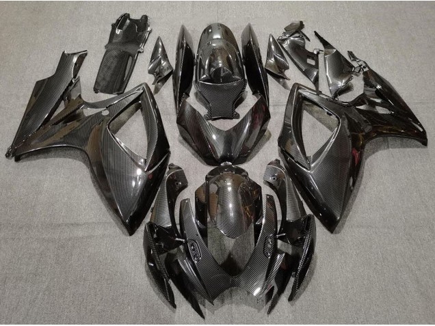 Vollständig Kohlefaser 2006-2007 GSXR 600-750 Motorrad Verkleidungen