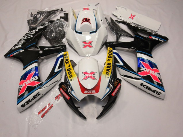X 76 Brux 2006-2007 GSXR 600-750 Motorrad Verkleidungen