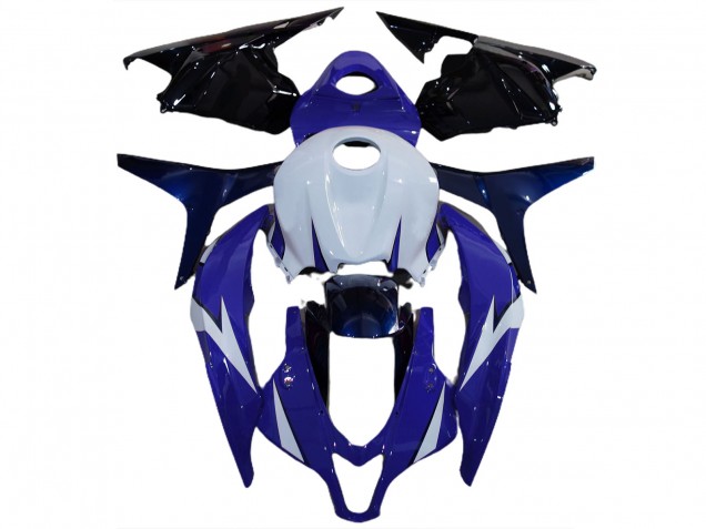 Zwei Blau 2009-2012 CBR600RR Motorrad Verkleidungen