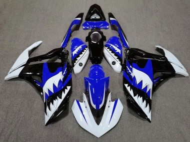 Weißer Hai & Blau 2015-2018 R3 Motorrad Verkleidungen