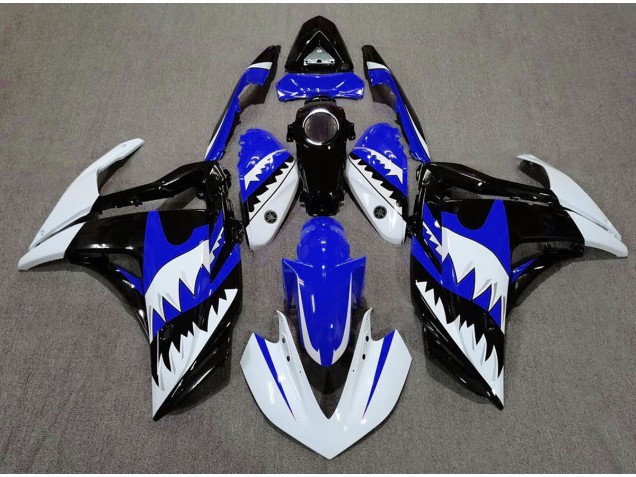 Weißer Hai & Blau 2015-2018 R3 Motorrad Verkleidungen