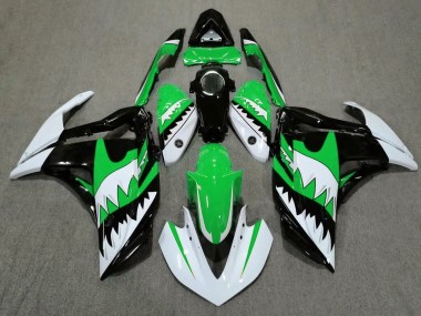 Weißer Hai & Grün 2015-2018 R3 Motorrad Verkleidungen